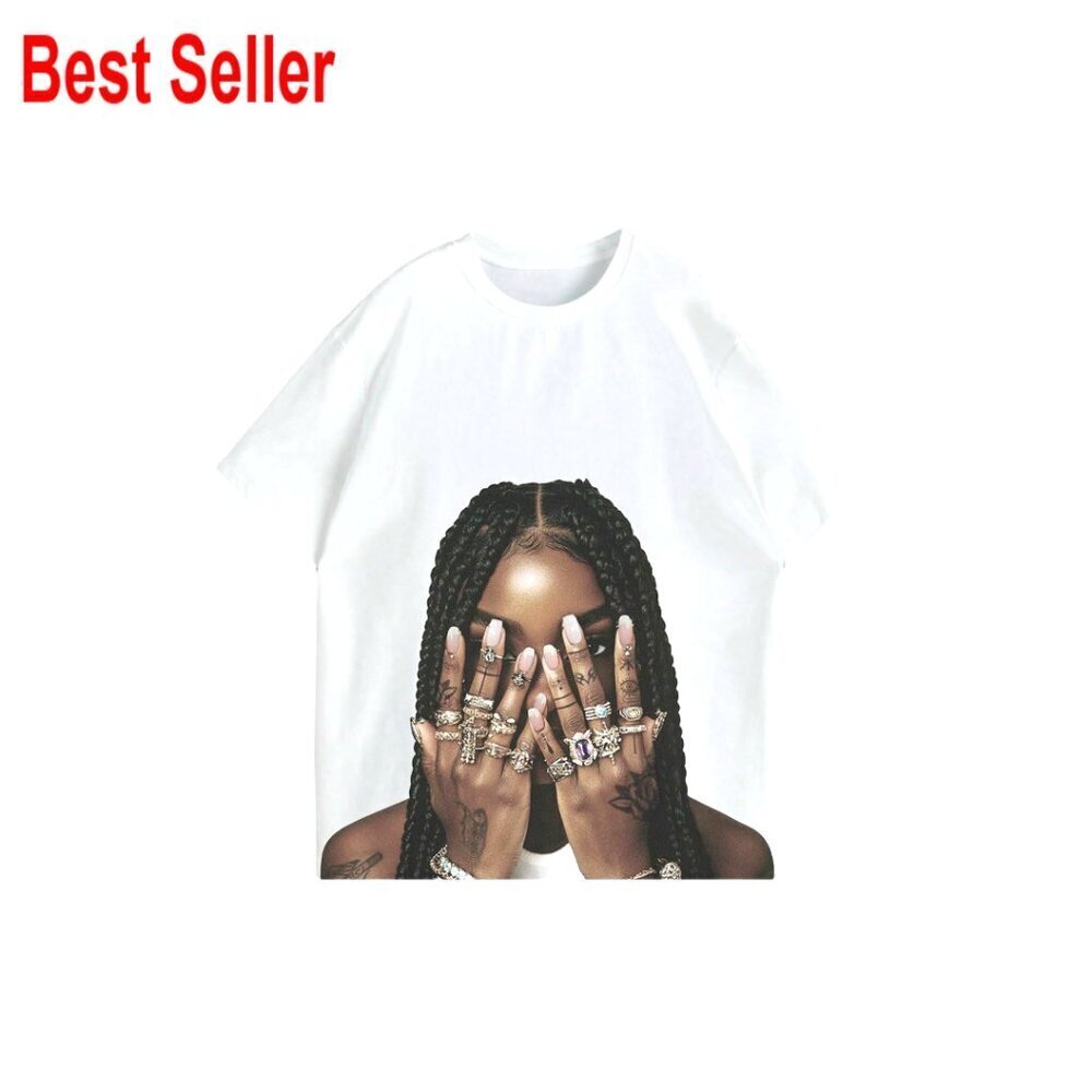 Oversized Graphic Tee Vintage Y2K Hip Hop Loose Fit Summer T-Shirt